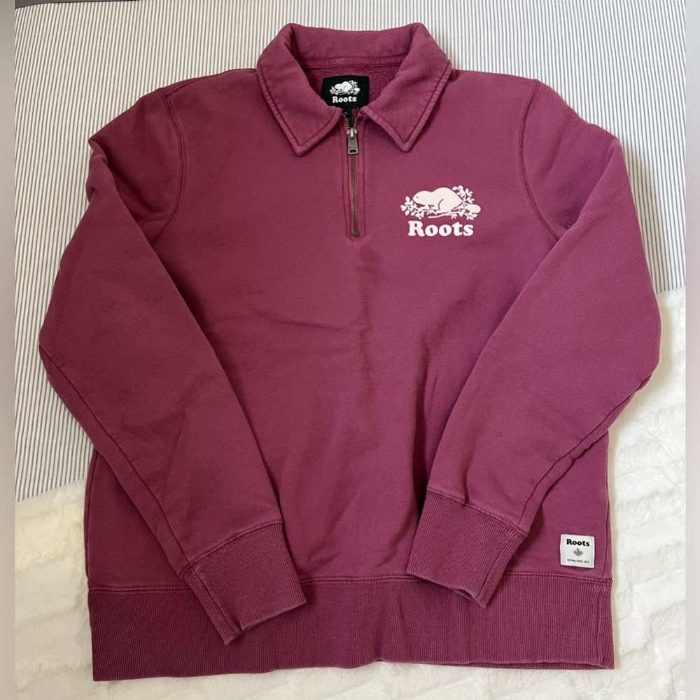 Roots 1/4 Zip Sweatshirt